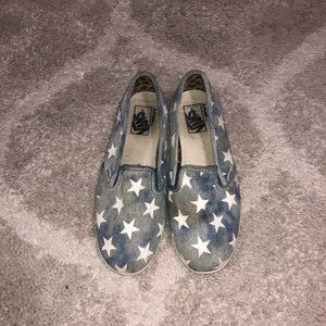 Vans Denim Acid Wash with Stars